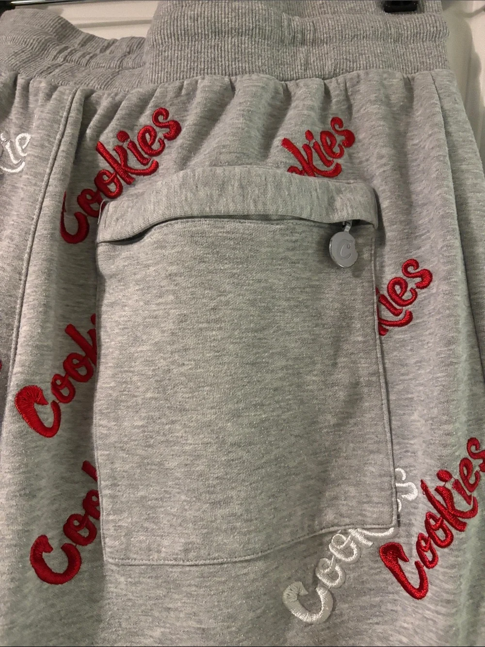 COOKIES Grey Men's Shorts